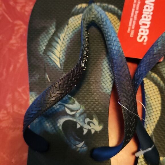 Havaianas Dragon Flip Flops Slippahs 13. NWT - Picture 3 of 8